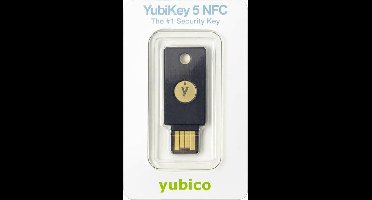 Yubico Passwordmanager USB-stick Zwart/goud