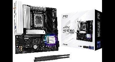 ASRock B860M Pro RS Wifi Moederbord Socket Intel LGA 1851 Vormfactor Micro-ATX