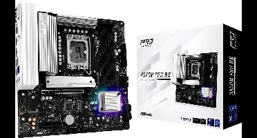ASRock B860M Pro RS Moederbord Socket Intel LGA 1851 Vormfactor Micro-ATX