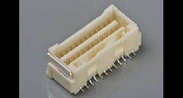 Molex 503154-1891 Female header, inbouw (standaard) Inhoud: 1 stuk(s) Tape on Full reel