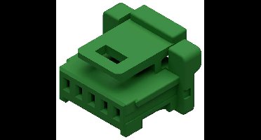 Molex 501939-0436 Female behuizing (kabel) Inhoud: 1 stuk(s) Bag