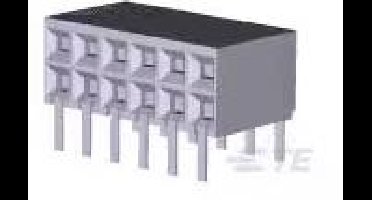 TE Connectivity 535512-1 Female header (standaard) Inhoud: 1 stuk(s) Tube
