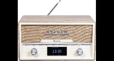 Denver MDA-525LW LIGHT WOOD Radio DAB+, VHF (FM) Hout (licht)