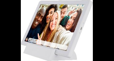 Denver PFF-1070W Digitale fotolijst 25.7 cm 10.1 inch Energielabel: C (A - G) 1280 x 800 Pixel 16 GB Wit