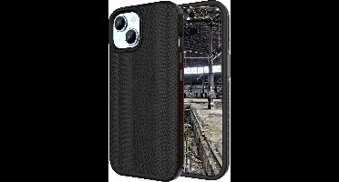 JT Berlin Pankow Solid Backcover Apple iPhone 14 Zwart Inductieve lading