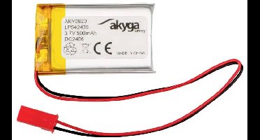 Akyga LP542439 Accupack Batterijgrootte: Speciaal LiPo 3.7 V 500 mAh