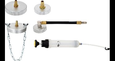 KS Tools 160.0785 Adapterset voor remventilatie, 5-delig