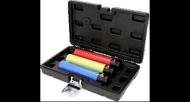 KS Tools 515.0865 Aluminium velgen krachtdopset, extra lang, 3-delig, 1/2, 17, 19, 21 mm