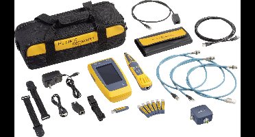 Fluke Networks LIQ-DUO-IE-KIT-H6-EU Geschikt voor: CAT 4, CAT 5, CAT 5e, CAT 6, CAT 6A, WiFi 6E, Kabel, 10 Gbit/s
