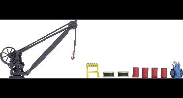 NOCH 14826 H0 toebehoren voor een goederendepot Kant-en-klaar model