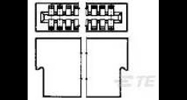 TE Connectivity 1-583717-1 Inhoud: 1 stuk(s) Bulk