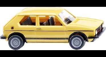 Wiking 004505 H0 Auto Volkswagen Golf I GTI, lemongeel