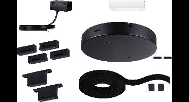 Paulmann 94631 Uline 12V-kabelsysteemcomponenten Basissysteem Zwart