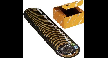 Rhodius 211294 Doorslijpschijfset 125 mm 25 stuk(s) RVS, Staal