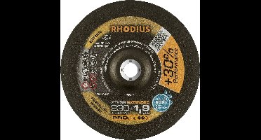 Rhodius 205703 Doorslijpschijf gebogen 230 mm 1 stuk(s) RVS, Staal