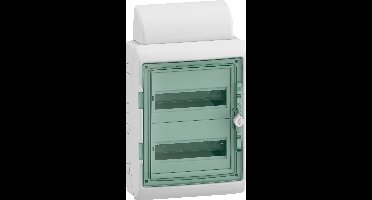 Schneider Electric 13433DE Mureva Verdeler voor vochtige ruimtes Opbouw (op muur) Aantal groepen: 24 Aantal rijen: 2 Inhoud: 1 stuk(s)