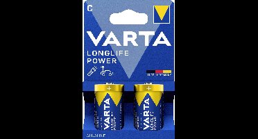Varta VARTA Longlife Power C Blister 2 C batterij (baby) Alkaline 1.5 V 2 stuk(s)