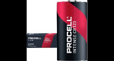 PROCELL Procell Intense CR123A Fotobatterij Lithium 920 mAh 3 V 10 stuk(s)