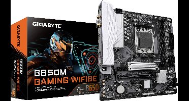 Gigabyte B650M GAMING WIFI6E Moederbord Socket AMD AM5 Vormfactor Micro-ATX Moederbord chipset AMD® B650