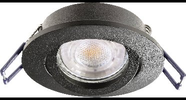 Deko Light Samsola, rund, Schwarz 110043 Plafondspot Zwart (mat)