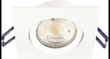 Deko Light Samsola, eckig, Weiß 110045 Plafondspot Wit (mat)