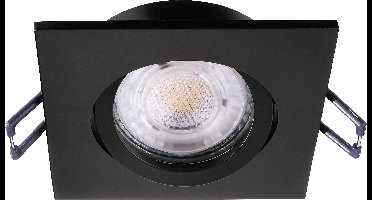 Deko Light Samsola, eckig, Schwarz 110049 Plafondspot Zwart (mat)