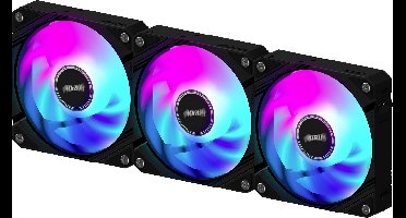 Gigabyte GP-ECFAN1203 PC-ventilator Zwart (b x h x d) 120 x 25 x 120 mm