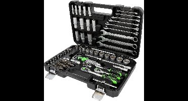 KS Tools 512.0092 COMPETITION 1/4 + 3/8 Steckschlüssel -Satz 512.0092 Dopsleutelinzetstuk