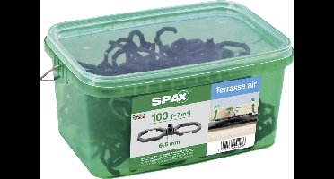 SPAX Afstandhouder 90 mm 4009422565009 100 stuk(s) (l x b x h) 90 x 28 x 4 mm