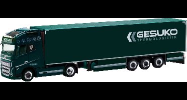 Herpa 318280 H0 Vrachtwagen Volvo FH 16 GL XL 2020 koelkoffer-zadeltrein „GESUKO”