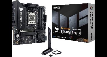 Asus TUF B850M-E Moederbord Socket AMD AM5 Vormfactor Micro-ATX Moederbord chipset AMD® B850