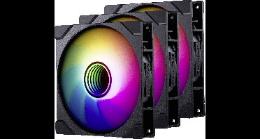 Phanteks PH-F140M25R_G2_DWT01 PC-ventilator Zwart