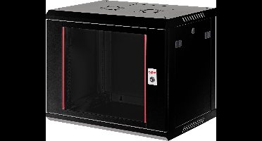 ROLINE 19-inch wandbehuizing Basic Plus 9U , 600x450 BxD zwart