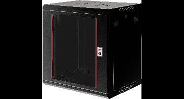 ROLINE 19-inch wandbehuizing Basic Plus 12U, 600x450 BxD zwart