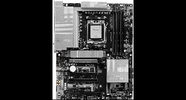 MSI PRO X870E-P WIFI AM5 ATX MB Moederbord Socket AMD AM5 Vormfactor ATX Moederbord chipset AMD® X870