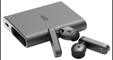 HMD Amped Buds In Ear oordopjes Bluetooth Zwart Ruisonderdrukking (microfoon) Bestand tegen zweet Sport