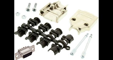 MH Connectors MHDTPK9-DM9S-K D-sub female connectorset 180 ° Aantal polen: 9 Soldeerkelk 1 stuk(s)