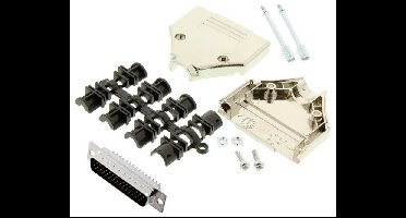 MH Connectors MHDTPK25HD44MS-K D-sub male connectorset 180 ° Aantal polen: 25 Soldeerkelk 1 stuk(s)