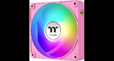 Thermaltake CT120 EX Reverse ARGB Sync PC Cooling Fan Pink 3 Pack PC-ventilator Pink (b x h x d) 120 x 120 x 25 mm