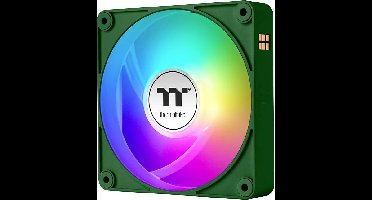 Thermaltake CT140 EX Reverse ARGB Sync PC Cooling Fan Racing Green 3 Pack PC-ventilator Groen (b x h x d) 120 x 120 x 25 mm