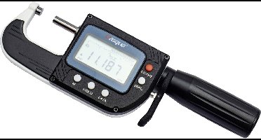 Dasqua 4105-0005 Digitale diktemeter (l x b) 160 mm x 55 mm Met digitale weergave, Metrisch 25 mm Aflezing: 0.01 mm