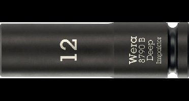 Wera 8790 B Impaktor Deep 05005553001 Dop (zeskant) Dopsleutelinzetstuk 12 mm
