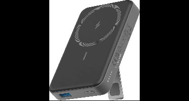 Anker A1654G11 Powerbank 10000 mAh Magsafe, PoweriQ USB-C, USB-A Zwart