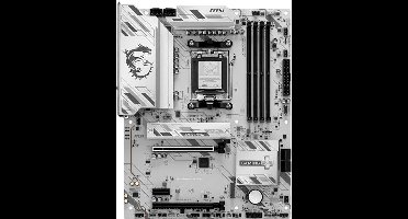 MSI 7E80-001R Moederbord Socket AMD AM5 Vormfactor ATX Moederbord chipset AMD® B850