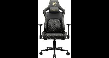 Cougar 3MDFLGLB.0001 Gaming stoel Zwart, Goud