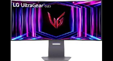 LG Electronics 34GS95QE-B Gaming monitor Energielabel F (A - G) 81.3 cm (32 inch) 21:9 0.03 ms OLED