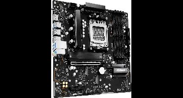 ASRock A620AM Pro-A Moederbord Socket AMD AM5 Vormfactor Micro-ATX Moederbord chipset AMD® A620A