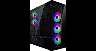 Arctic Xtender Mirror Midi-tower PC-behuizing, Gaming-behuizing Zwart