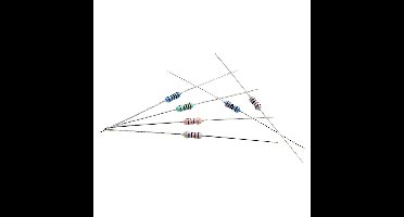 Yageo MFR-25FBF52-1M8 Metaalfilmweerstand 1.8 MΩ Axiaal bedraad 0207 0.25 W 1 % 1 stuk(s) Bulk