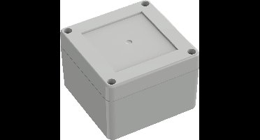 TRU COMPONENTS 6U07090906017 TC-13865064 Industriële behuizing 90 x 90 x 60 ABS Lichtgrijs 1 stuk(s)